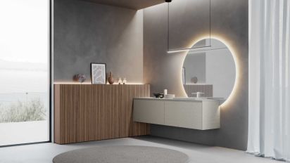 Mobili da Bagno con Maniglia a Gola